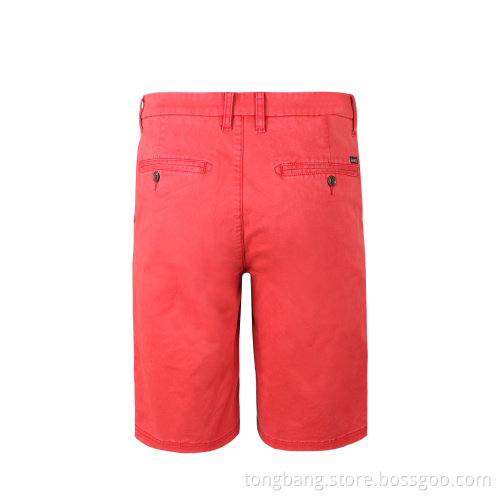 Man's Slim Fit Chino Shorts